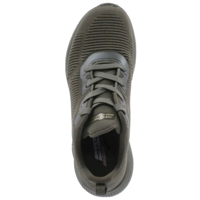 Immagine di Skechers Bobs Squad Tough Talk, Scarpe da Ginnastica Donna, Olive Engineered Knit, 36 EU
