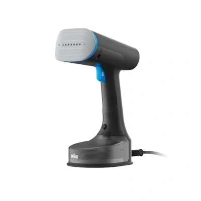 Immagine di Braun QuickStyle 5 GS5031BL Piastra a vapore Dual FreeGlide, tecnologia 3D, FastSteam, 25 g/min, serbatoio acqua 150 ml, lunghezza cavo da 2,5 m, pronta in 45 secondi, 1200 W,