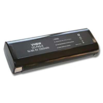 Immagine di vhbw batteria compatibile con Paslode Impulse IM350 Nail Gun, IM45 CW, IM45GN, IM50 F18 attrezzo da lavoro (3300 mAh, NiMH, 6 V)