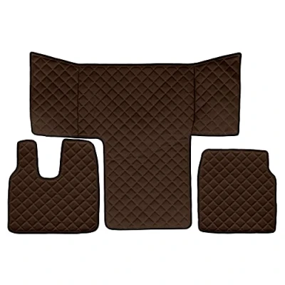 Immagine di F CORE Copricofani camion compatibile per MAN TGL TGM TGS 01.13 12.19 L CAB LX MARRONE