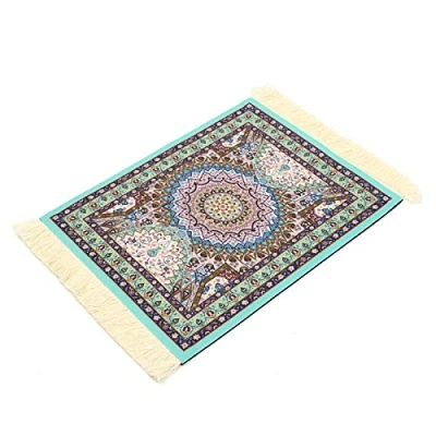 Immagine di Tutoy 28Cm X 18Cm Luce Blu Bohemia Stile Persiano Tappetino Mouse Pad per Computer Desktop Pc Laptop