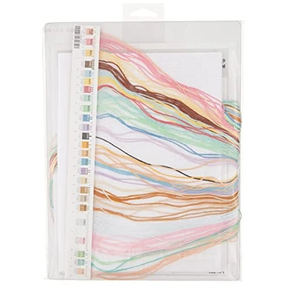 Immagine di Toy Shelf Birth Record Counted Cross Stitch Kit 16&quot;X9&quot;