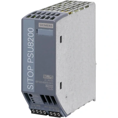 Immagine di Siemens SITOP PSU8200 24 V/5 A Alimentatore per guida DIN V/DC 5 120 W Num. uscite:1 x Contenuto 1 pz.