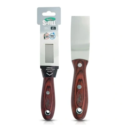 Immagine di Axus Décor Spatola flessibile in acciaio INOX, 3,8 cm