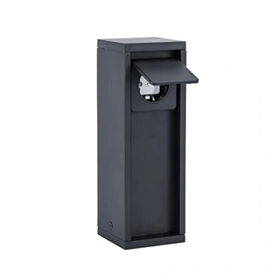 Immagine di Lutec 9702203012 Multipresa verticale a torre Nero (opaco) 1 pz.