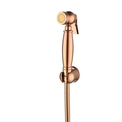 Immagine di Doccetta Per Wc Bidet oro Rosa Miscelatore Doccia Esterno Tutto Rame uno