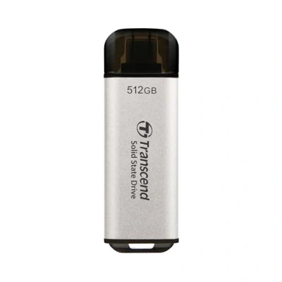 Immagine di TRANSCEND 512GB EXTSSD USB10GBPS TYPEC SILVER