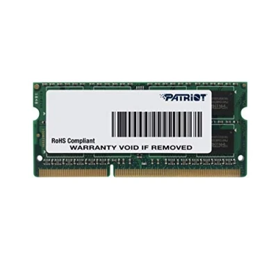 Immagine di Patriot Memory Serie Signature SODIMM Low Voltage Memoria singola DDR3 1600 MHz PC3 12800 8GB (1x8GB) C11 PSD38G1600L2S