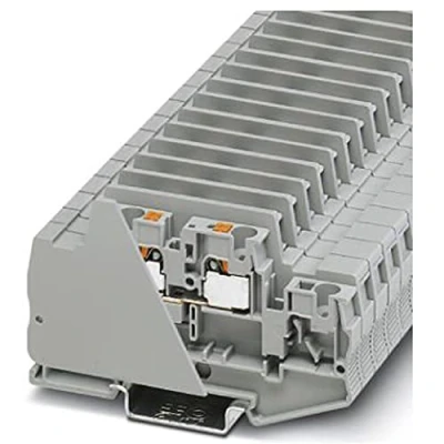 Immagine di Phoenix Contact PTTB 4 L 1000V 3062744 Morsetto doppio Numero Poli (num): 2 0.2 mm² Grigio 50 pz.