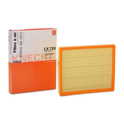 Immagine di MAHLE ORIGINAL LX 735 filtro aria 41,9 235 294,0 Cartuccia FORD: C Max 2, Grand Max, KUGA 1, OPEL: Insignia A Sports Tourer, Astra G Caravan