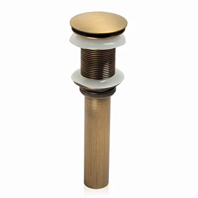 Immagine di KUNGYO Lavello senza scanalatura Rubinetto Push Pop Up Click Clack Tappo di scarico (Giallo)