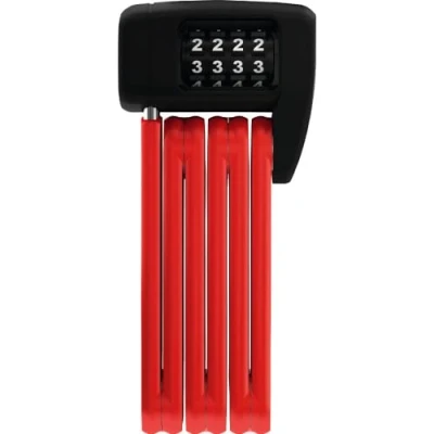 Immagine di ABUS Bordo Lite 6055C Serratura a libro con codice combinazione ultraleggera in acciaio speciale Livello di sicurezza 7 60 cm rosso