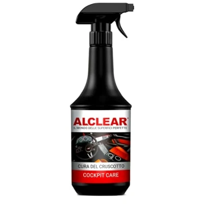 Immagine di ALCLEAR 721CP Cura per Cockpit, 1.000 ml, Lucentezza Setosa una Lussuosa e Discreta su Tutti i Materiali Plastici nell&#039;Interno dell&#039;Auto