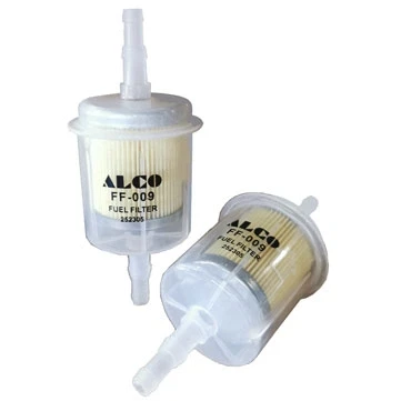 Immagine di ALCO FILTER FF 009 Filtro Carburante per condotti/circuiti 8,0 FIAT: Panda I Hatchback, Uno Cinquecento, ALFA ROMEO: 75, Spider