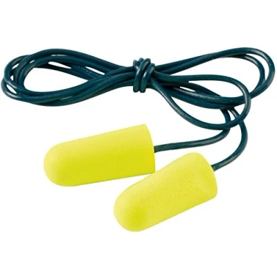 Immagine di 3M(tm) E A Rsoft(tm) Yellow Neon Blast Inserti Auricolari Modellabili con Cordicella, 36dB, ES 01 005, conf. da 200 Paia