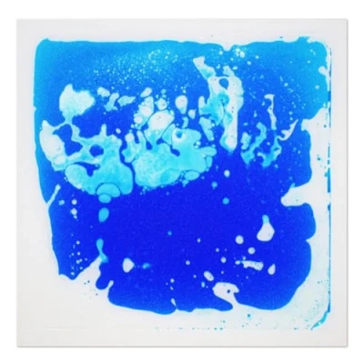 Immagine di Art3d 1 confezione di piastrelle per pavimento la stanza dei bambini, rivestimento liquido, 30 x cm, blu