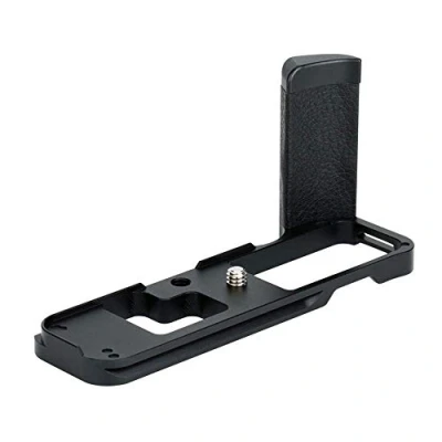 Immagine di JJC Arca Type Metallo Verticale Mount Grip Staffa per Fujifilm X100V, X100F Migliora le Sensazioni Manuali la Registrazione Video di Youtube Vlog