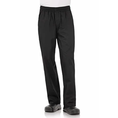 Immagine di chef Works BBLW Basic Men&#039; S Baggy Lightweight Pants, BLK