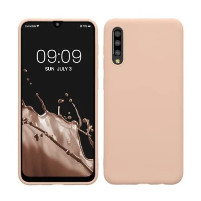 Immagine di kwmobile Custodia Compatibile con Samsung Galaxy A50 Cover Back Case per Smartphone in Silicone TPU Protezione Gommata coconut swirl