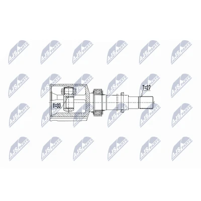 Immagine di NTY NPW NS 058 Kit Giunto Omocinetico Trasmissione automatica Assale anteriore Dx NISSAN: Qashqai / Qashqai+2 I