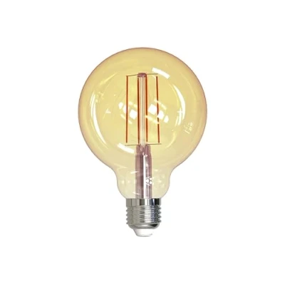 Immagine di Müller Licht 401078 LED (monocolore) ERP F (A G) E27 Forma di palla 9 W = 63 Bianco caldo (Ø x A) 95 mm 140 1 pz.