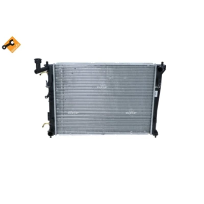 Immagine di NRF 53931 Radiatore motore Alluminio 600 455 17 con parti annesse Alette di raffreddamento saldate HYUNDAI: i30 I Hatchback