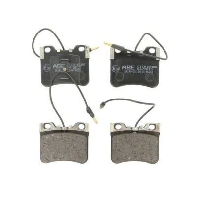 Immagine di ABE C1C016ABE Kit pastiglie freno Assale anteriore Con contatto segnalazione usura CITROËN: C4 Picasso 1, AX