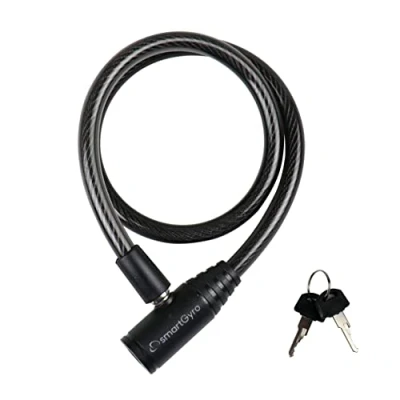 Immagine di Lucchetto Antifurto SmartGyro, con Cavo Flessibile E Resistente, Universale per Monopattini Biciclette Elettriche