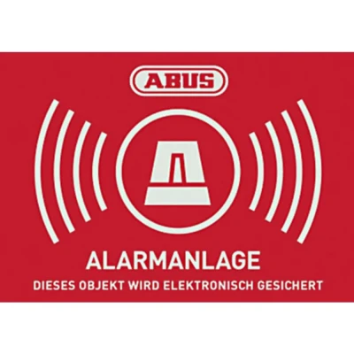 Immagine di ABUS AU1423 Segnale di avvertimento Sistema allarme Lingue Tedesco (L x A) 74 mm 52.5
