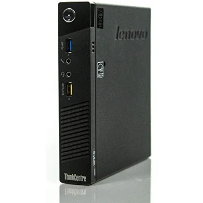 Immagine di Lenovo ThinkCentre M93p USDT Tiny Quad Core i5 4590T 8GB 256GB SSD Win 10 Pro WiFi Mini PC (Ricondizionato)
