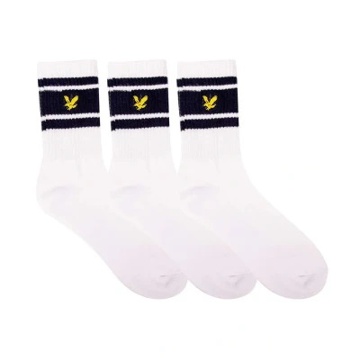 Immagine di Lyle &amp; Scott Calzini Unisex Mod. SPRTSK504 3PACK 516 White