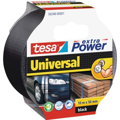 Immagine di tesa UNIVERSAL 56348 00001 05 Nastro in tessuto tesa® extra Power Nero (L x L) 10 m 50 mm 1 pz.