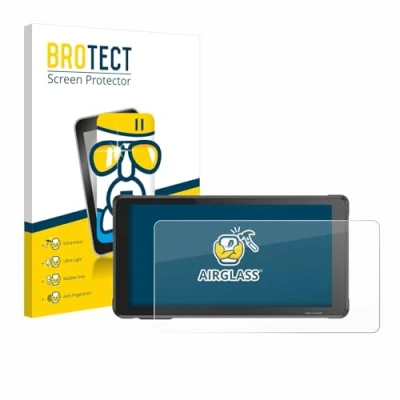 Immagine di brotect Pellicola Protettiva Vetro per Interphone RideSync Protezione Schermo [Durezza Estrema 9H, Chiaro]
