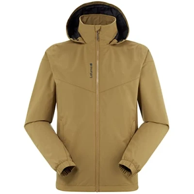 Immagine di Lafuma Way JKT M Giacca Hardshell da Uomo Membrana Climactive Impermeabile e Antivento Per Escursionismo, Trekking Uso Quotidiano Ocra