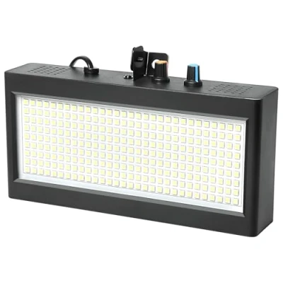Immagine di luce stroboscopica bianca, 270 lampadine atomiche a LED, lampeggiante per feste