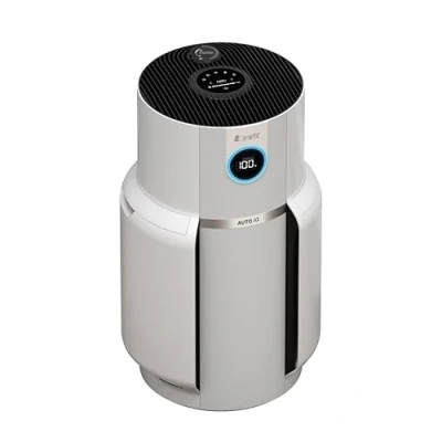 Immagine di Shark NeverChange fino a 5 anni Purificatore d’aria MAX, copertura grandi ambienti 130 m², filtro HEPA durata di anni, cattura il 99,97% allergeni, modalità automatica, display LED, bianco HP300EU