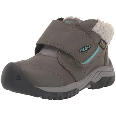 Immagine di Keen Kootenay WP Unisex Stivali da neve per bambini, Taglia: 30, Grey Pelle e tessuto