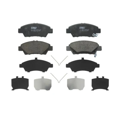 Immagine di TRW GDB3643 Kit pastiglie freno con segnalatore acustico usura accessori HONDA: JAZZ 4