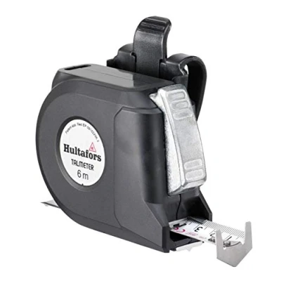 Immagine di Talmeter flessometro 6metri I Hultafors Classe di precisione II Prodotto in UE marcatore 7 1 con funzione speciale misurazione e marcatura 359303