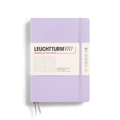 Immagine di LEUCHTTURM1917 365481 Taccuini Medium (A5), Copertina rigida,251 pagine numerate, Puntini, Lilac