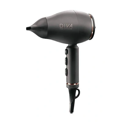 Immagine di Diva Pro Styling Intenso 4000 Asciugacapelli compatto e leggero Nero