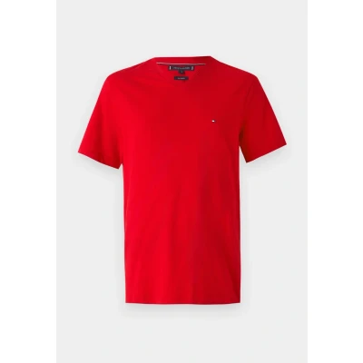Immagine di Tommy Hilfiger Essential V NECK TEE Tshirt basic, Uomo, Taglia: XS, Medium red