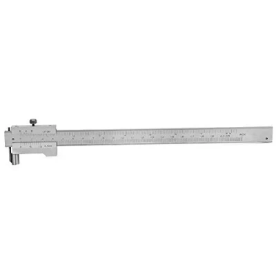 Immagine di Calibro a Corsoio da 200mm, per Parallela in Acciaio Inox Micrometro di Misurazione Calibro, Strumento Parallelo Marcatura