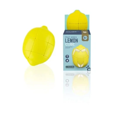 Immagine di Comansi Comannsi Lemon Cube Cubo magico di velocità. Gioco educativo per sviluppare l&#039;intelligenza e la destrezza, Multicolore, 7 x 10 cm, 1