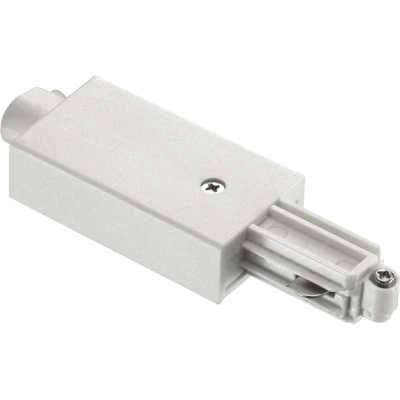 Immagine di Nordlux Link Componente per sistema su binario ad alta tensione Alimentazione di corrente Bianco 79039901 Linkadapter