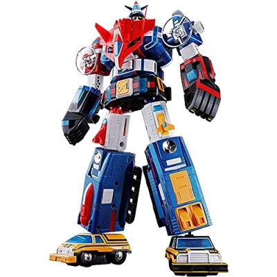 Immagine di Bandai Soul of Chogokin GX 88 Dairugger XV(Vehicle Voltron), Multicolore