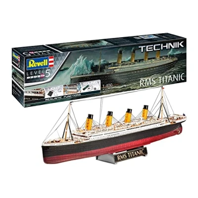 Immagine di Nave in kit da costruire Revell 00458 RV 1:400 RMS Titanic Technik