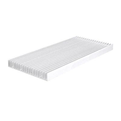 Immagine di Dissipatore di calore in Alluminio ad alta potenza, Radiatore Modulo più Fresco Pinna, 19 alette, 300 x 140 20 mm, per transistor a semiconduttori, PCB (circuito stampato), LED