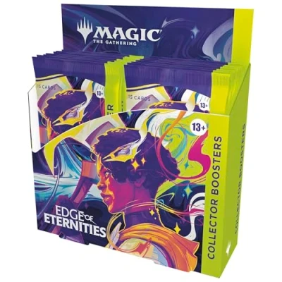 Immagine di Magic: The Gathering Ai Confini dell&#039;Eternità Confezione di Collector Booster (12 buste) (Versione Inglese)