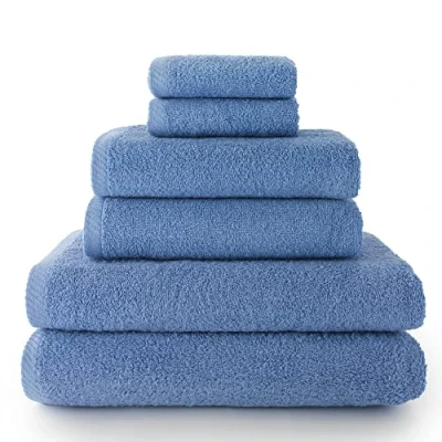 Immagine di Top Towel Set 2 asciugamani, teli bagno o doccia e asciugamani bidet 100% cotone 400 g/m2